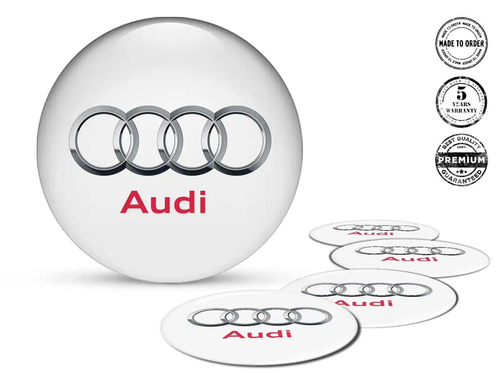 Audi Emblemas de Rueda Limitados Vector Deriva Cósmica